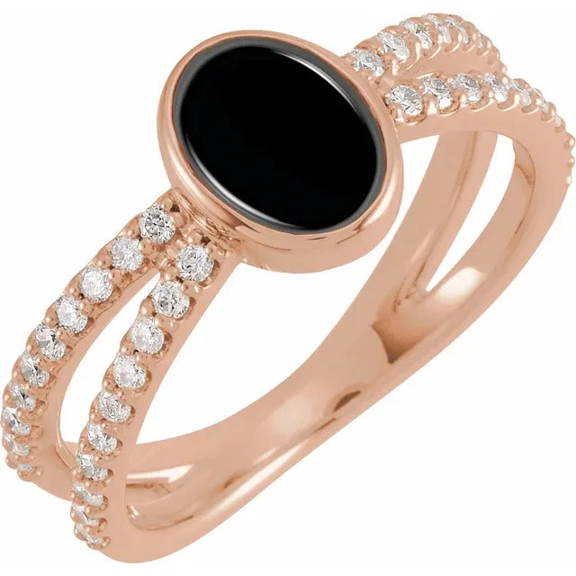 Jellybean Split Shank Ring