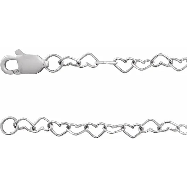 Heart Link Chain