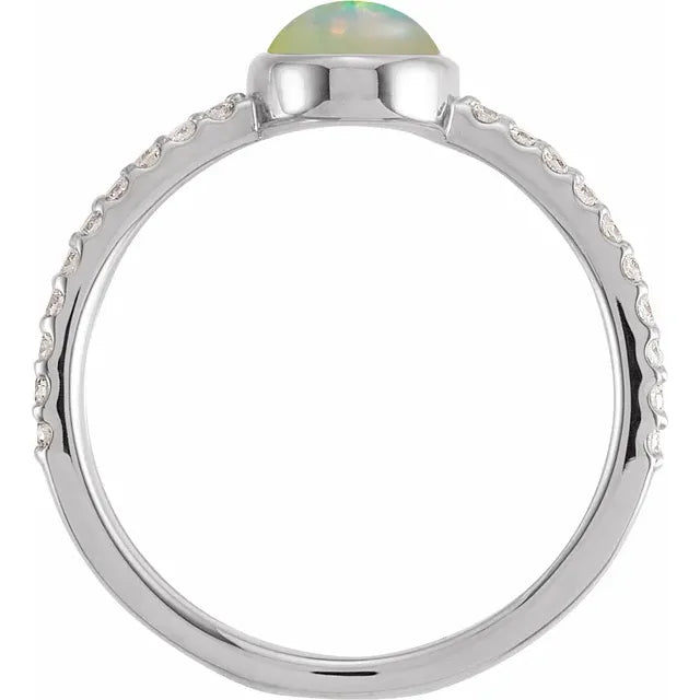 Jellybean Split Shank Ring