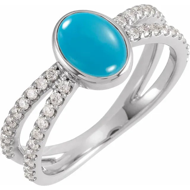 Jellybean Split Shank Ring