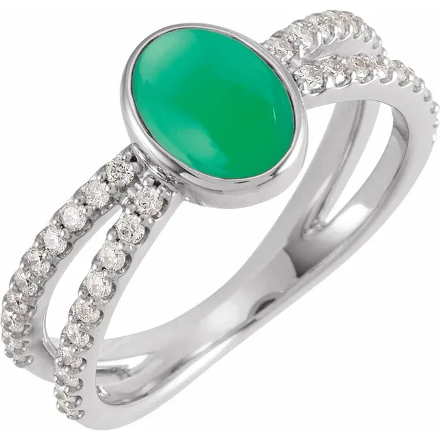 Jellybean Split Shank Ring