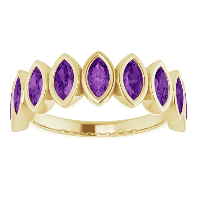 Vampy Amethyst Ring