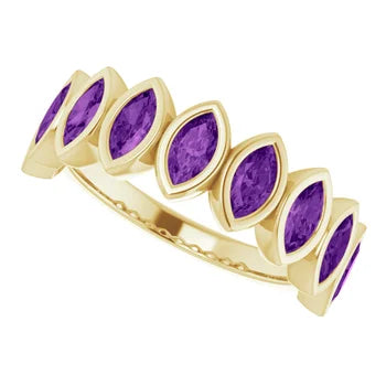 Vampy Amethyst Ring