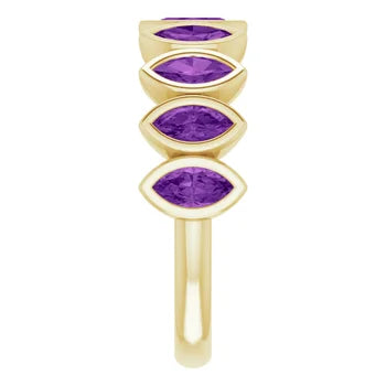 Vampy Amethyst Ring