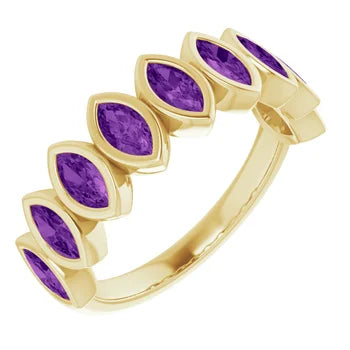 Vampy Amethyst Ring