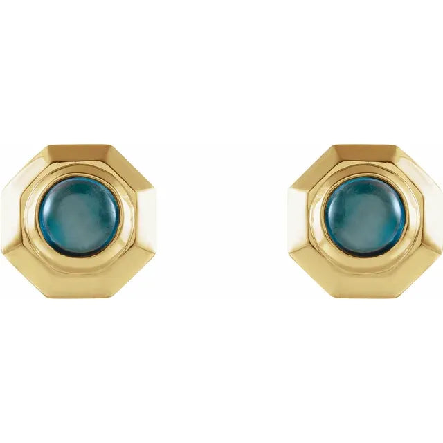 Classic Art Deco Studs