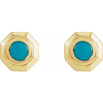 Classic Art Deco Studs