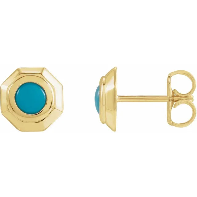 Classic Art Deco Studs